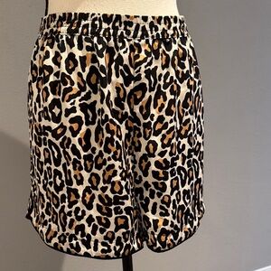 Banana Republic Leopard Print Pajama Shorts